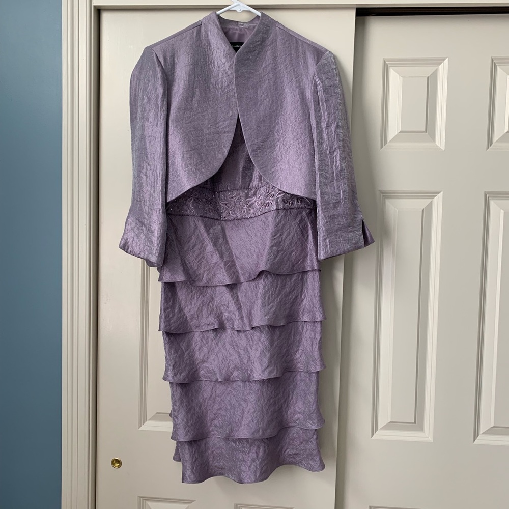 Lovely lavender lilac dress.